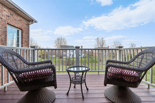 24 Wood Oaks Dr, South Barrington, IL 60010 - view of wooden terrace