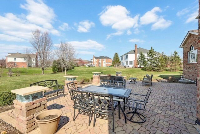 24 Wood Oaks Dr, South Barrington, IL 60010 - view of patio / terrace featuring outdoor dining area