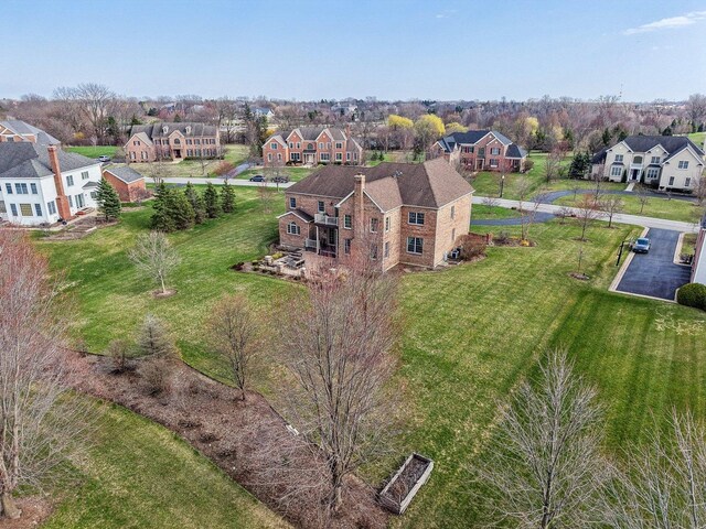 24 Wood Oaks Dr, South Barrington, IL 60010 - aerial perspective of suburban area
