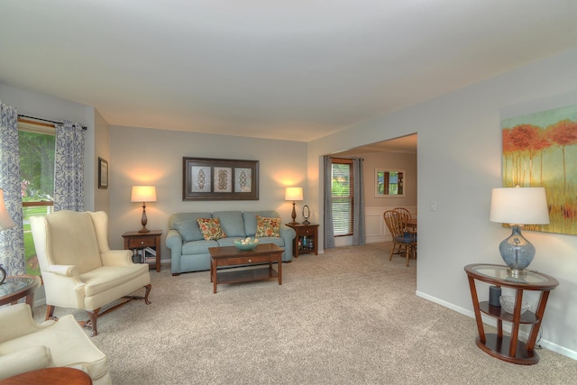 1344 Saddlebrook Rd, Bartlett, IL 60103 - living room with light colored carpet