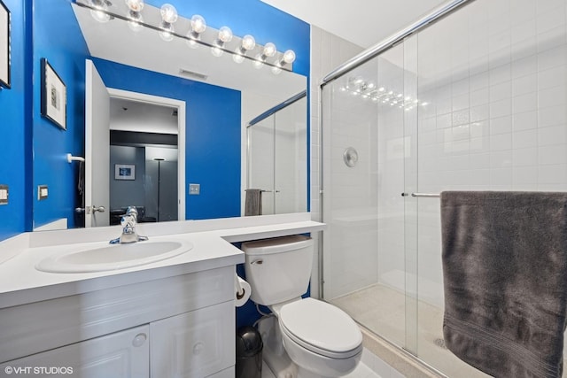 616 W Fulton St Unit 703, Chicago, IL 60661 - full bath featuring vanity and a stall shower