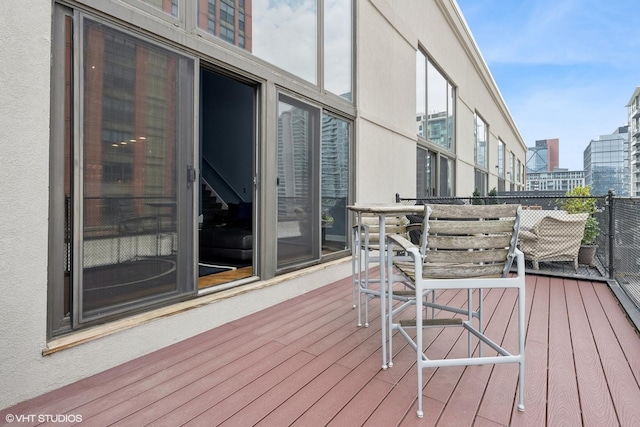 616 W Fulton St Unit 703, Chicago, IL 60661 - view of deck