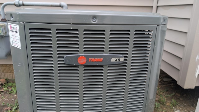 3908 Summer Sage Ct, Champaign, IL 61822 - detailed view of a central air condition unit