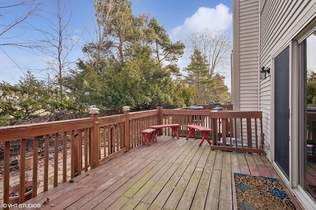 218 E Forest Knoll Dr, Palatine, IL 60074 - view of wooden deck