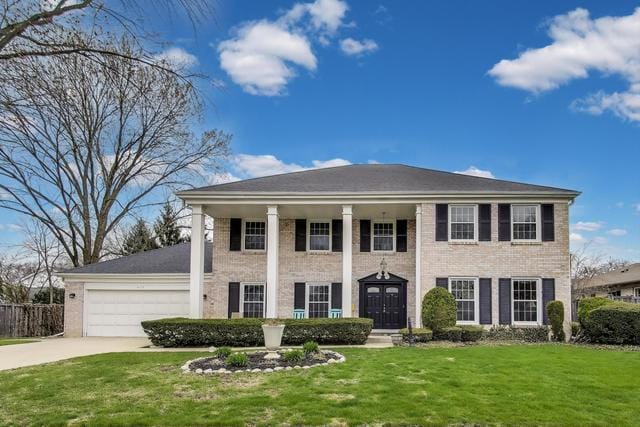 613 Michelline Ln, Northbrook, IL 60062 - greek revival inspired property with driveway and a garage