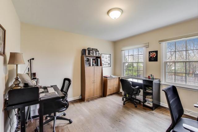 613 Michelline Ln, Northbrook, IL 60062 - office featuring light wood-type flooring and baseboards