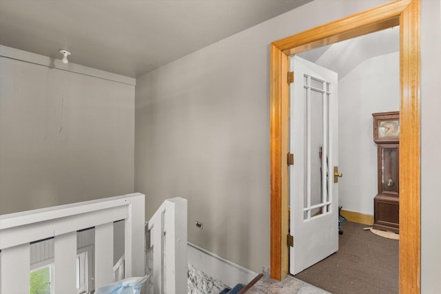 415 Fremont St, Lemont, IL 60439 - hall with an upstairs landing and baseboards