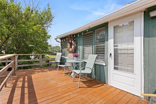 415 Fremont St, Lemont, IL 60439 - view of wooden terrace