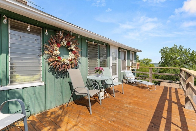 415 Fremont St, Lemont, IL 60439 - view of wooden deck
