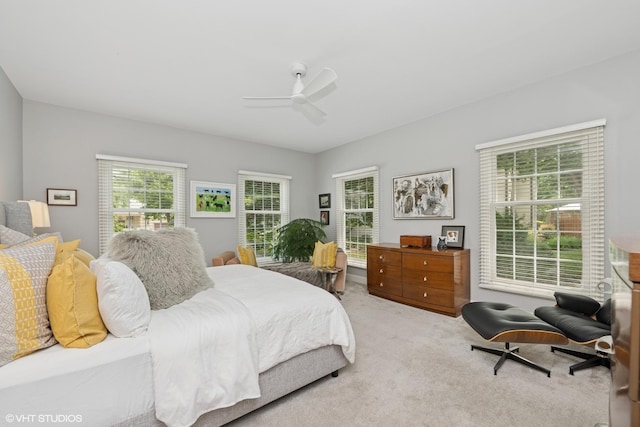 400 Saint Andrews Ln, Gurnee, IL 60031 - bedroom featuring carpet flooring and ceiling fan