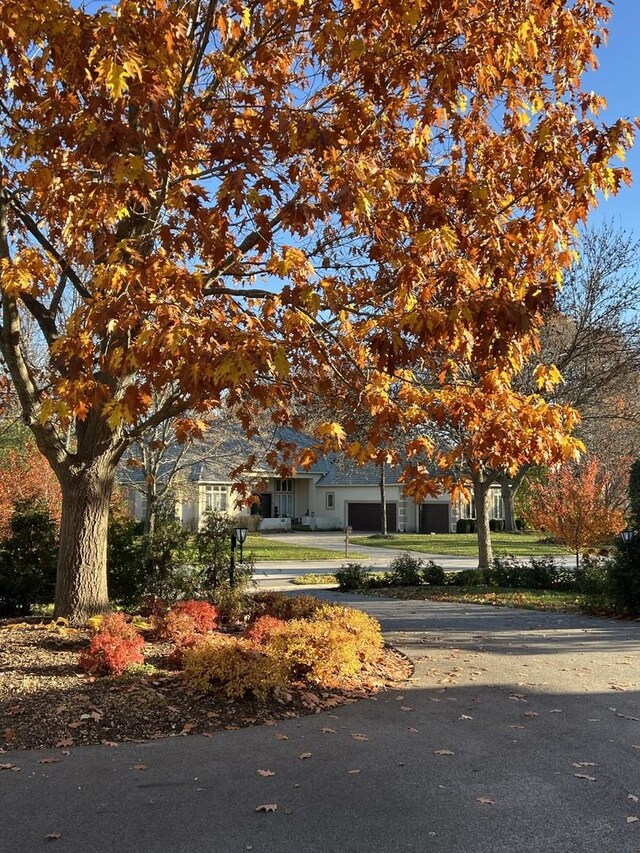 400 Saint Andrews Ln, Gurnee, IL 60031 - obstructed view of property with curved driveway