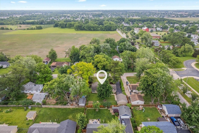 23551 W Winston Ave, Plainfield, IL 60586 - aerial view of property's location with nearby suburban area and a tree filled landscape