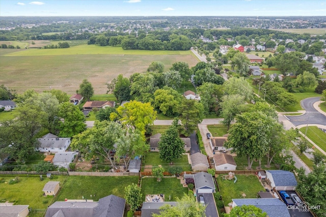 23551 W Winston Ave, Plainfield, IL 60586 - aerial overview of property's location with nearby suburban area and a tree filled landscape