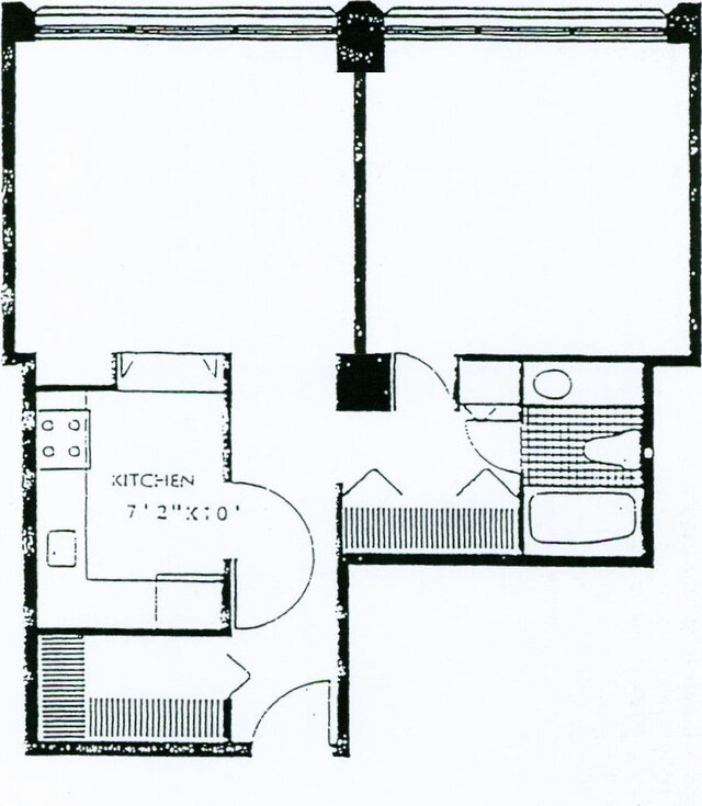405 N Wabash Ave Unit 2809, Chicago, IL 60611 - floor plan / room layout