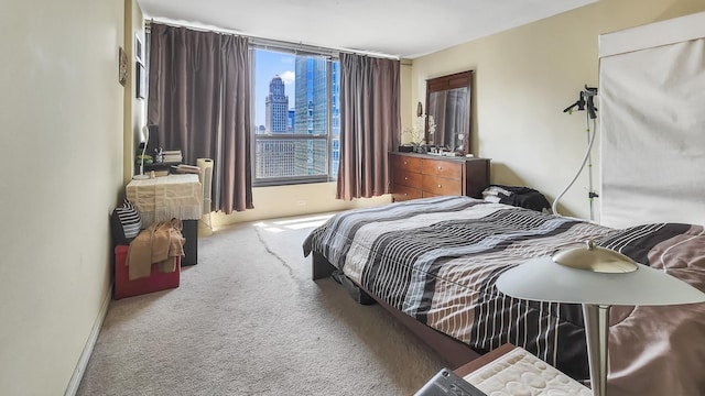 405 N Wabash Ave Unit 2809, Chicago, IL 60611 - bedroom featuring carpet flooring and baseboards