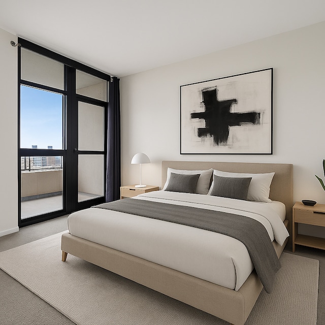 1255 S State St Unit 1704, Chicago, IL 60605 - view of carpeted bedroom