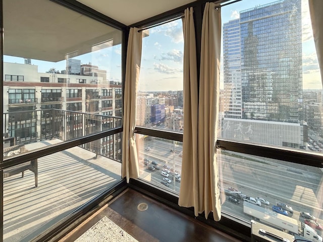 210 S Desplaines St Unit 1410, Chicago, IL 60661 - balcony featuring a view of city