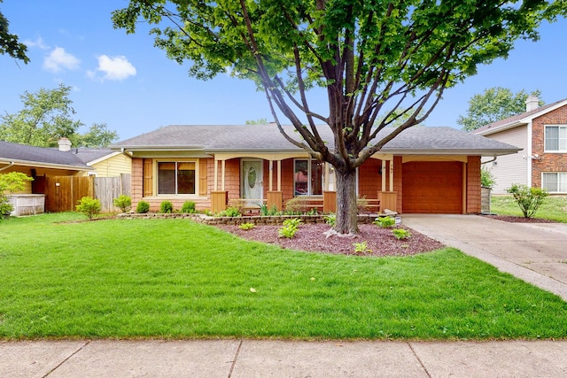 137 S Schmidt Rd, Bolingbrook, IL 60440 - ranch-style house with an attached garage and concrete driveway