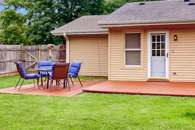 137 S Schmidt Rd, Bolingbrook, IL 60440 - view of wooden deck
