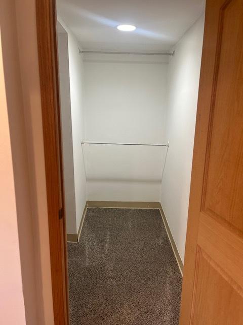 6111 S Menard Ave, Chicago, IL 60638 - corridor featuring carpet floors and baseboards