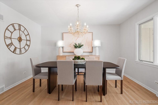 1614 Orth Dr, Wheaton, IL 60189 - dining room with a chandelier and light wood finished floors