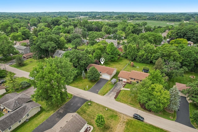 35932 N Watson Ave, Ingleside, IL 60041 - aerial view of property and surrounding area with nearby suburban area
