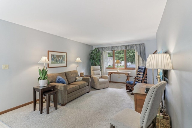 35932 N Watson Ave, Ingleside, IL 60041 - living room featuring baseboards and carpet floors