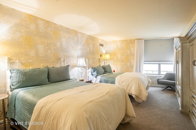 110 E Delaware Pl Unit 1501, Chicago, IL 60611 - bedroom featuring dark carpet