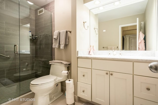 110 E Delaware Pl Unit 1501, Chicago, IL 60611 - bathroom with vanity and a stall shower