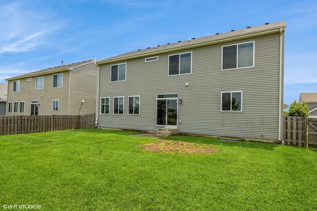 433 Minuet Cir, Volo, IL 60073 - rear view of house with entry steps