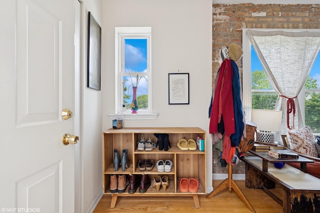 6100 N Rockwell St Unit 3S, Chicago, IL 60659 - detailed view of baseboards and wood finished floors