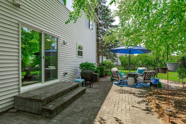 1216 Barlina Rd, Crystal Lake, IL 60014 - view of patio featuring a grill