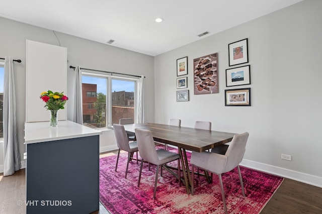 1645 W Erie St Unit 2, Chicago, IL 60622 - dining area featuring wood finished floors and recessed lighting