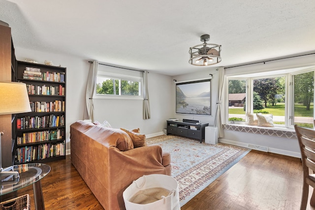 41W822 Burlington Rd, Saint Charles, IL 60175 - living area featuring healthy amount of natural light and wood finished floors