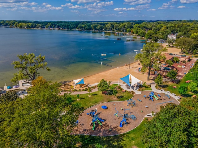275 S Mchenry Ave, Crystal Lake, IL 60014 - bird's eye view of a large body of water