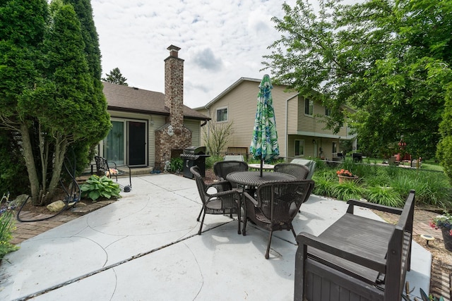215 Chase Ct, Bolingbrook, IL 60440 - view of patio / terrace featuring grilling area and outdoor dining space