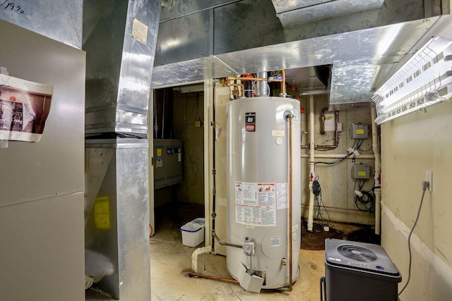 504 E Church St, Champaign, IL 61820 - utilities featuring gas water heater