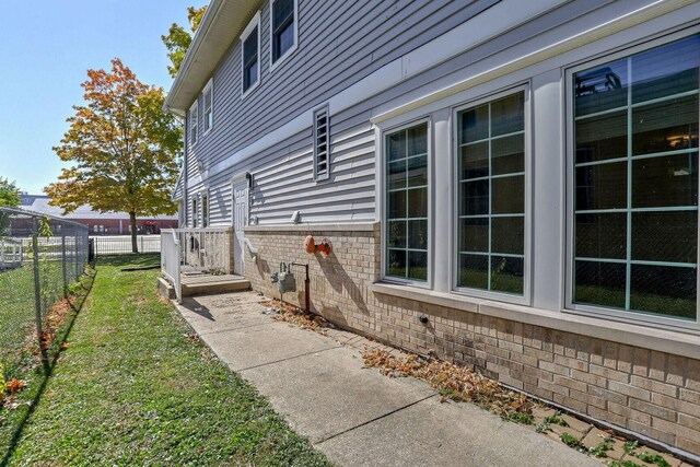 504 E Church St, Champaign, IL 61820 - view of side of property featuring brick siding