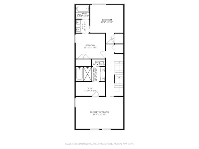 1333 E Madison Park, Chicago, IL 60615 - view of floor plan / room layout