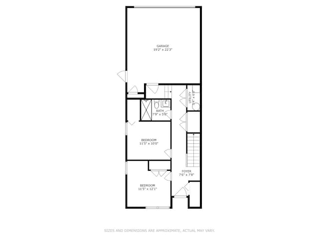 1333 E Madison Park, Chicago, IL 60615 - view of room layout