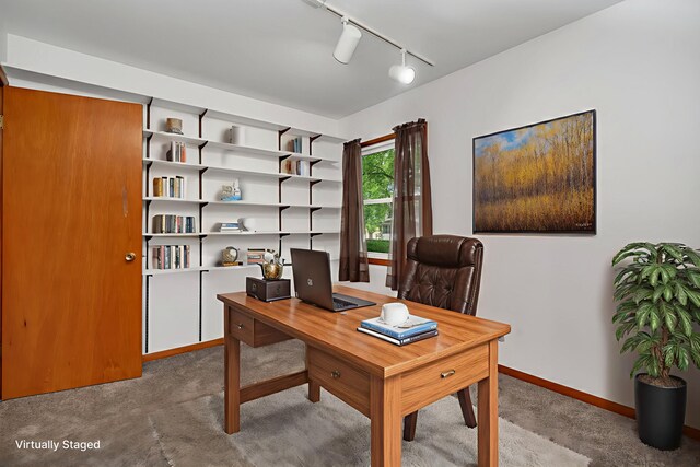 1635 N 4012th Rd, Earlville, IL 60518 - office space with carpet and track lighting
