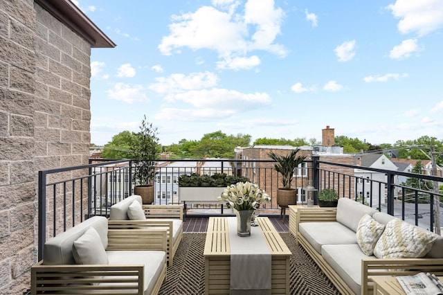 2847 N Pulaski Rd Unit 3S, Chicago, IL 60641 - deck with an outdoor hangout area