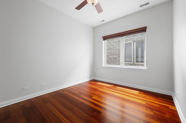 2847 N Pulaski Rd Unit 3S, Chicago, IL 60641 - unfurnished room featuring ceiling fan and wood finished floors