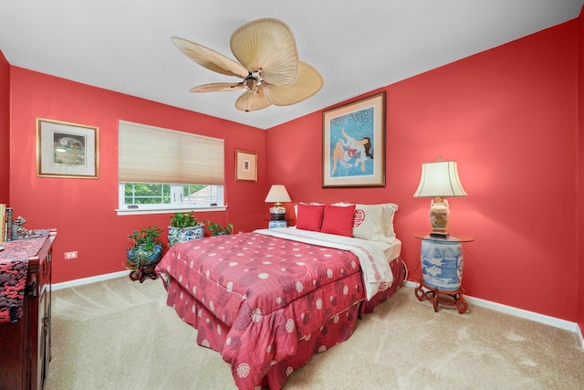 25014 W Nicklaus Way, Antioch, IL 60002 - carpeted bedroom featuring baseboards and ceiling fan