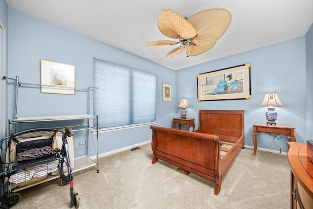 25014 W Nicklaus Way, Antioch, IL 60002 - bedroom featuring carpet floors and ceiling fan