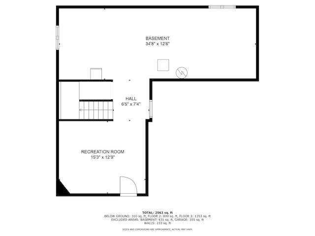 11582 Beacon Ave, Huntley, IL 60142 - view of floor plan / room layout