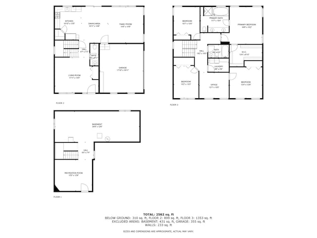 11582 Beacon Ave, Huntley, IL 60142 - property floor plan