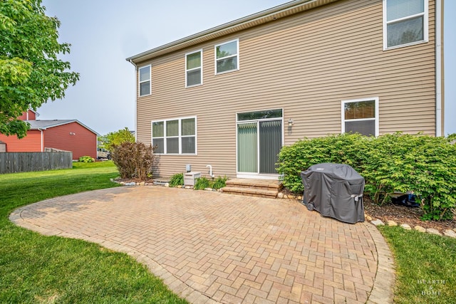 11582 Beacon Ave, Huntley, IL 60142 - back of house featuring a patio