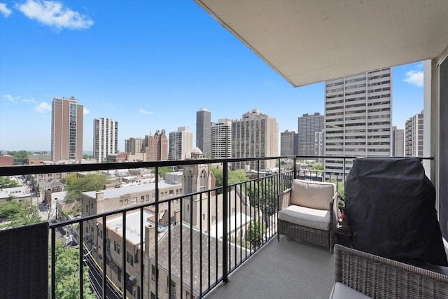 88 W Schiller St Unit 1001L, Chicago, IL 60610 - balcony with a view of skyline