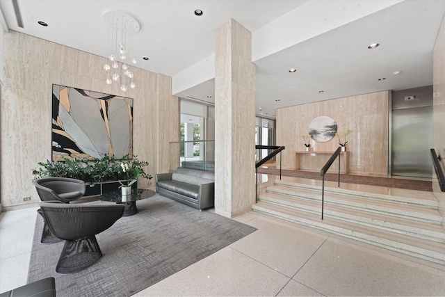 88 W Schiller St Unit 1001L, Chicago, IL 60610 - community lobby with recessed lighting